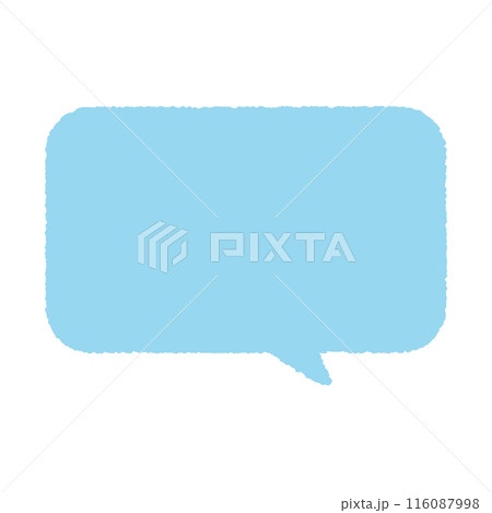 使いやすいシンプルなふきだし、ベクターイラスト 116087998