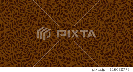 有機的なイラストパターン　背景素材 116088775