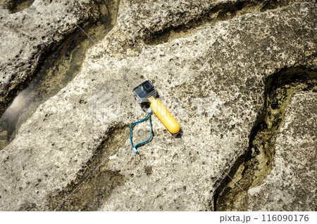 Compact underwater camera. 116090176