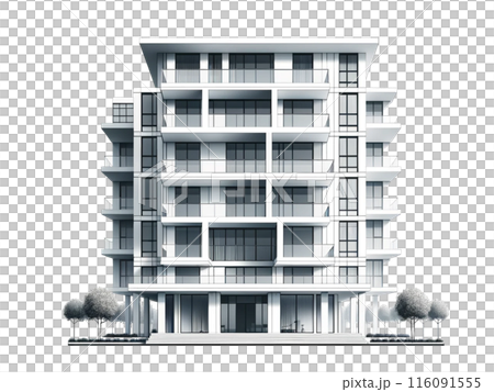 白色的公寓 116091555