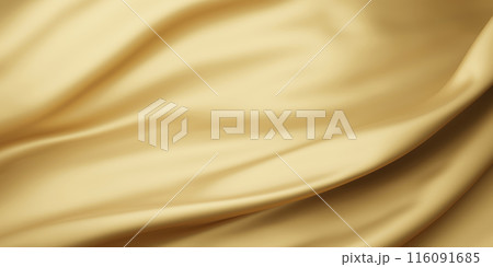 Gold luxury fabric background 3d render 116091685