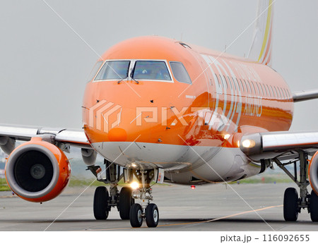 FDAフジドリームエアラインズ福岡空港タキシング FDAフジドリームエアラインズ福岡空港タキシング 116092655
