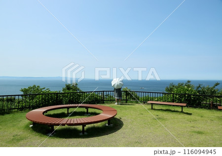 関崎から別府湾を臨む 関崎から別府湾を臨む 116094945