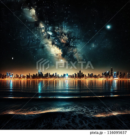 夜空が輝く 116095637
