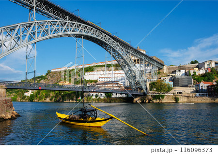 View of Vila Nova de Gaia city, Porto, Portugal View of Vila Nova de Gaia city, Porto, Portugal 116096373