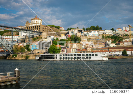 View of Vila Nova de Gaia city, Porto, Portugal 116096374