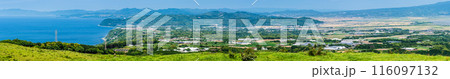 新緑の牧場の里あづま パノラマ【長崎県雲仙市】 新緑の牧場の里あづま パノラマ【長崎県雲仙市】 116097132
