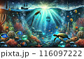 神秘的な海中 116097222