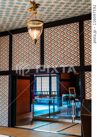 長崎出島 和蘭商館跡 カピタン部屋 2階 玄関の間　【長崎市】 116097592