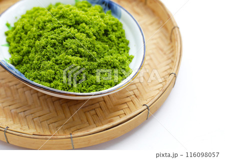 Wolffia globosa or swamp algae, water meal Wolffia globosa or swamp algae, water meal 116098057