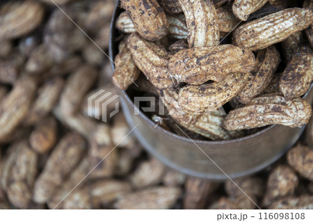 peanut in dirty shell texture background peanut in dirty shell texture background 116098108