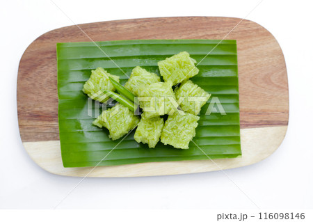 Thai dessert sweet glutinous rice Thai dessert sweet glutinous rice 116098146