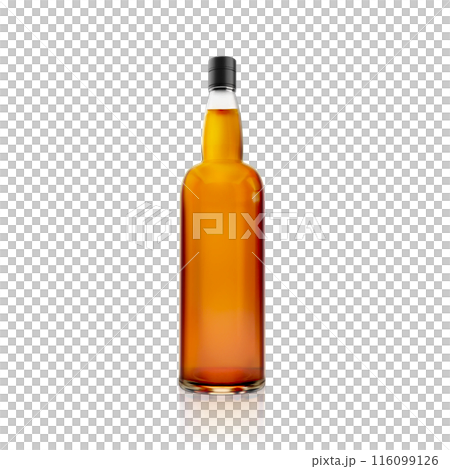 a bottle of alcohol, transparent background a bottle of alcohol, transparent background 116099126