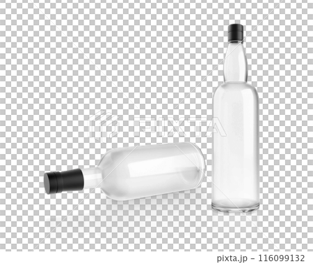 a bottle of alcohol, transparent background a bottle of alcohol, transparent background 116099132
