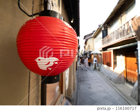 先斗町の街並み　京都府 116100717