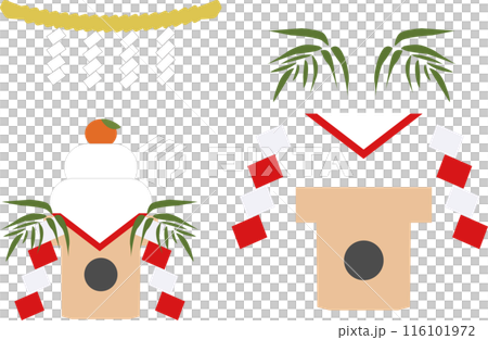 加賀年糕的零件插圖 116101972