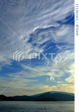 大芝島から野呂山 柏島方面を望む 116102111