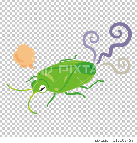 臭いニオイを放つカメムシ 116103455