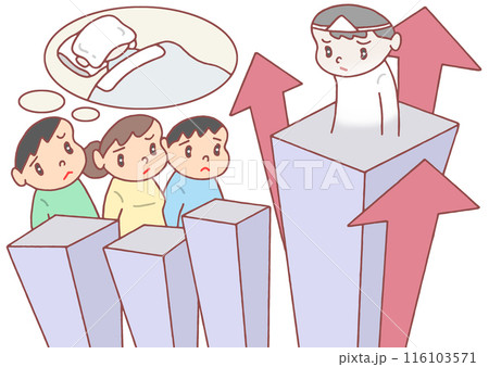 社会問題 - 超過死亡・死亡者数増加・人口減少圧力 116103571