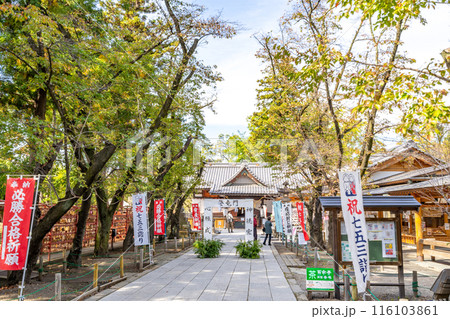 上田城跡公園 真田神社 拝殿 上田城跡公園 真田神社 拝殿 116103861