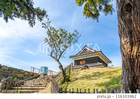 上田城跡公園　西櫓　県宝 116103862