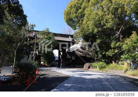 神奈川県横浜市鶴見区の総持寺の風景 神奈川県横浜市鶴見区の総持寺の風景 116105030