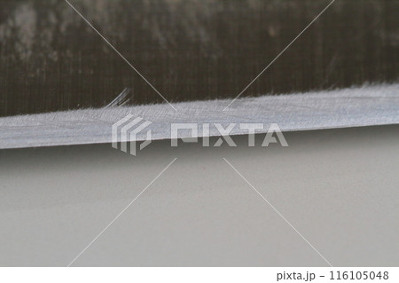 包丁の刃の部分のクローズアップ 116105048