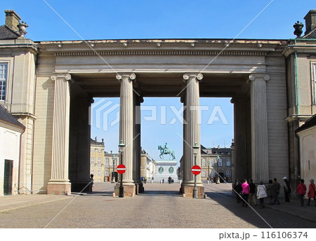 デンマークのアマリエンボー宮殿(Amalienborg in Danmark) 116106374