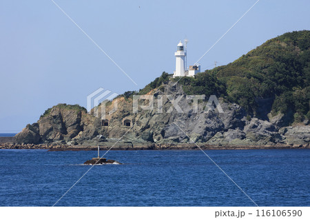 四国最西端、佐田岬灯台と旧陸軍砲台跡 116106590
