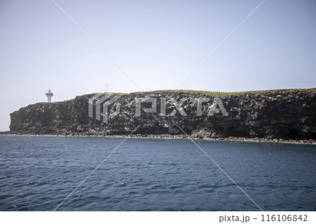 This is the beautiful scenery of Marado Island, located at the southernmost tip of South Korea. This is the beautiful scenery of Marado Island, located at the southernmost tip of South Korea. 116106842