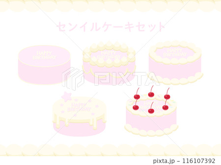 センイルケーキセット センイルケーキセット 116107392
