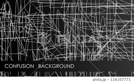 Horizontal confused lines abstract background with chaotic bumpy drawing stripes, cover, site presentation in HD format. UI template layout for web design of internet products. Vector banner Horizontal confused lines abstract background with chaotic bumpy drawing stripes, cover, site presentation in HD format. UI template layout for web design of internet products. Vector banner 116107771