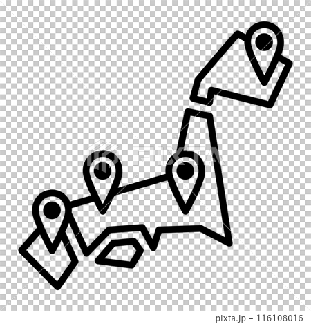 代表日本的圖標。 116108016