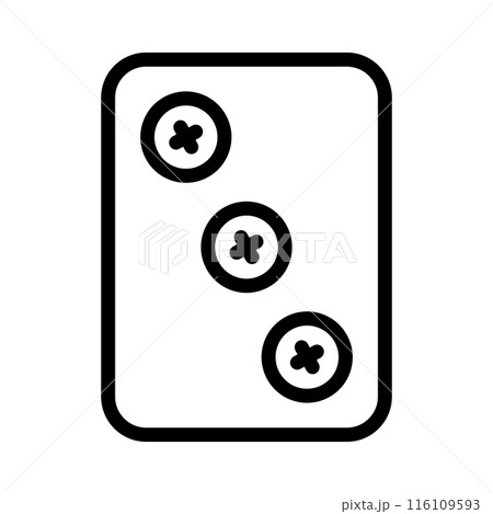 Mahjong icon symbol Mahjong icon symbol 116109593
