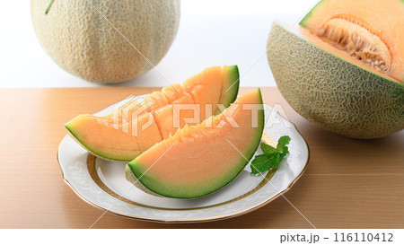 とっても甘い 夕張メロン 116110412