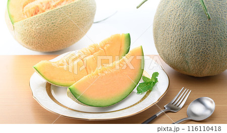 とっても甘い 夕張メロン 116110418