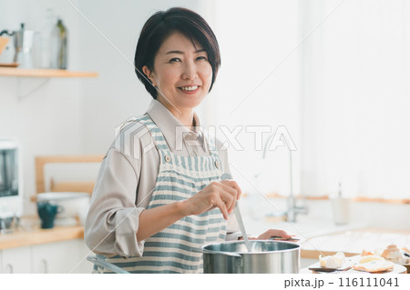 a forty-something woman a forty-something woman 116111041