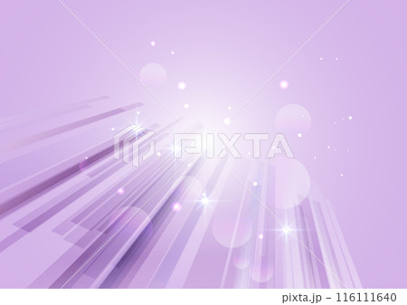 紫のスピードライン背景 116111640