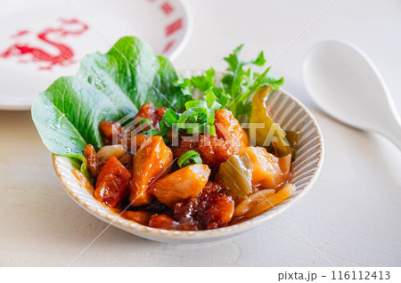 中華料理　酢豚 116112413