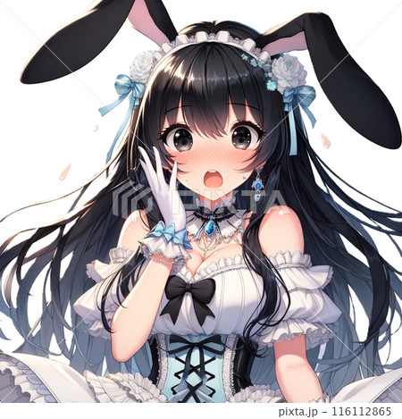 可愛い女の子のイラスト 116112865
