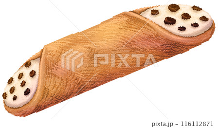 Cannoli in pixel art style Cannoli in pixel art style 116112871