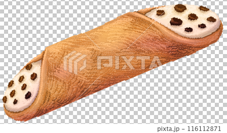 Cannoli in pixel art style Cannoli in pixel art style 116112871