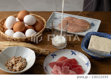 タンパク質食材イメージ 116113335