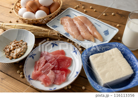 タンパク質食材イメージ 116113356