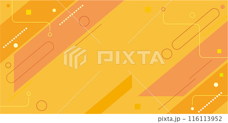 軽やかでスピード感を感じる元気で爽やかな背景素材　ヘッダーやバナー、グラフィックに　 116113952