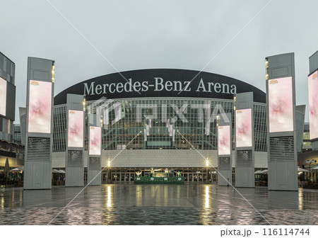 The multi-purpose hall of the UBER Arena (former Mercedes Benz Arena). The multi-purpose hall of the UBER Arena (former Mercedes Benz Arena). 116114744