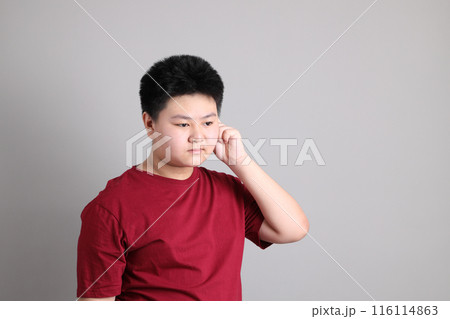 Chubby Asian Kid 116114863