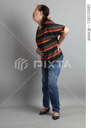 Senior Asian Woman Senior Asian Woman 116115883