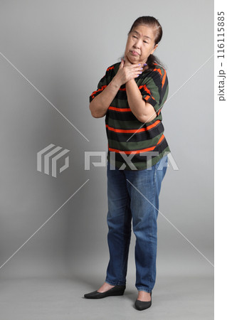 Senior Asian Woman Senior Asian Woman 116115885