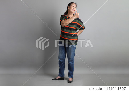 Senior Asian Woman 116115897